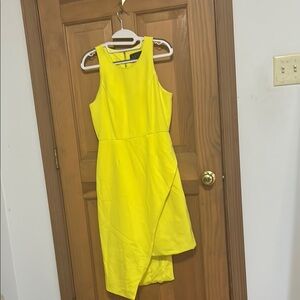 Yellow Sleeveless Dress